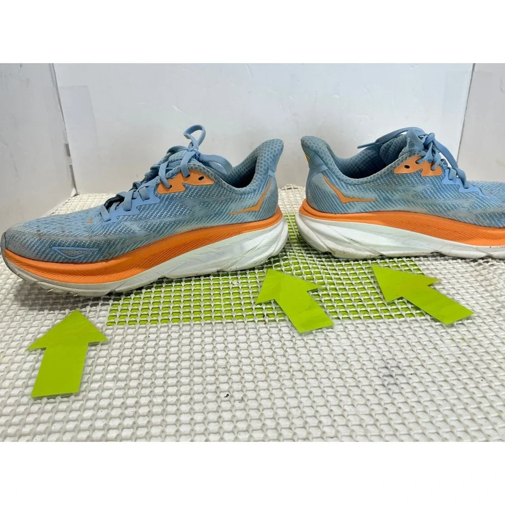 Hoka Clifton 9 Running Shoes Women's 6B Airy Blue Sunlit Ocean 1127896